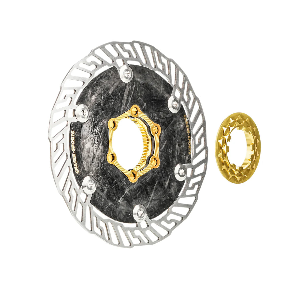 CHASER 0-AERO Carbon Aero Disc Brake Rotor