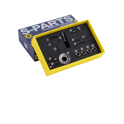 S-PARTS Shimano Dura-Ace/Ultegra Di2 12speed Titanium Screw Upgrade Kit