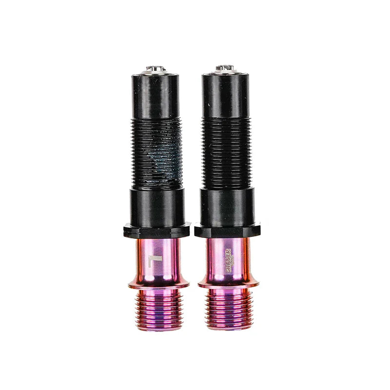 CHASER Titanium Pedal Axle Kit for Shimano 105 / Ultegra