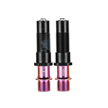 CHASER Titanium Pedal Axle Kit for Shimano 105 / Ultegra