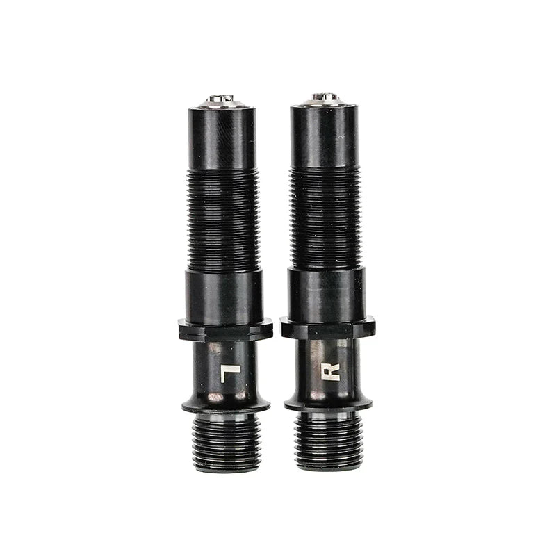 CHASER Titanium Pedal Axle Kit for Shimano 105 / Ultegra