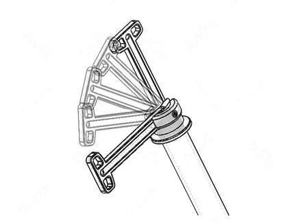 CHASER Titanium Universal Thru Axle for Roadbike Disc Brake