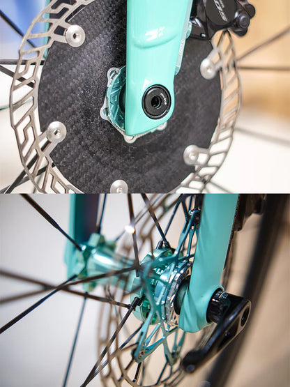 CHASER Aluminium Centerlock Rotor Lockring - Internal/External Spline