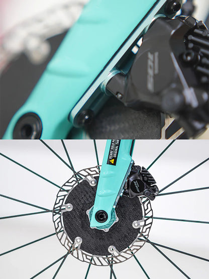 CHASER Aluminium Centerlock Rotor Lockring - Internal/External Spline