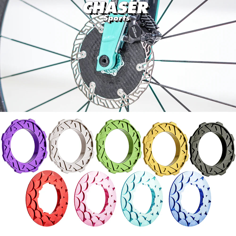 CHASER Aluminium Centerlock Rotor Lockring - Internal/External Spline