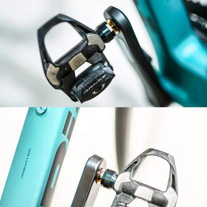 CHASER Titanium Pedal Axle Kit for Shimano Dura-Ace