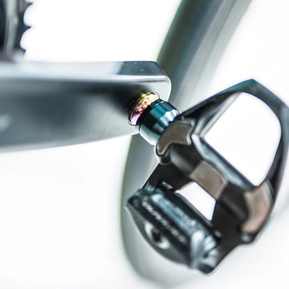 CHASER Titanium Pedal Axle Kit for Shimano Dura-Ace