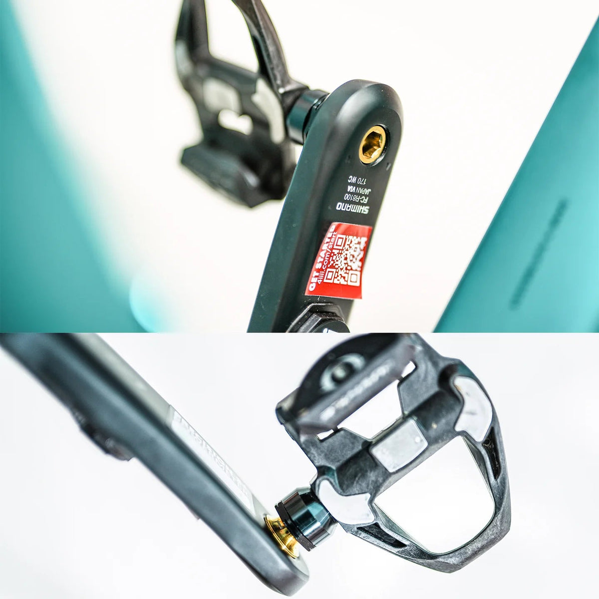 CHASER Titanium Pedal Axle Kit for Shimano Dura-Ace