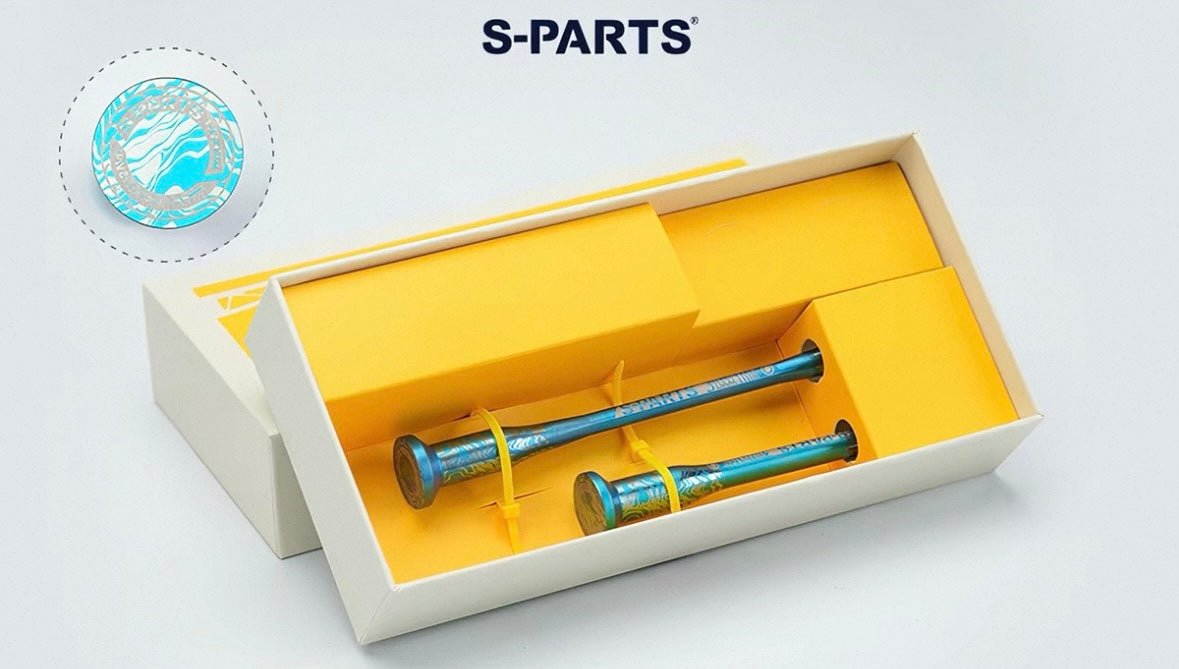 S-PARTS Tarmac SL8 Titanium Thru-Axle Set